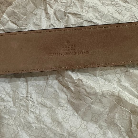 MEN'S GUCCI BELT - Picture 9 of 10